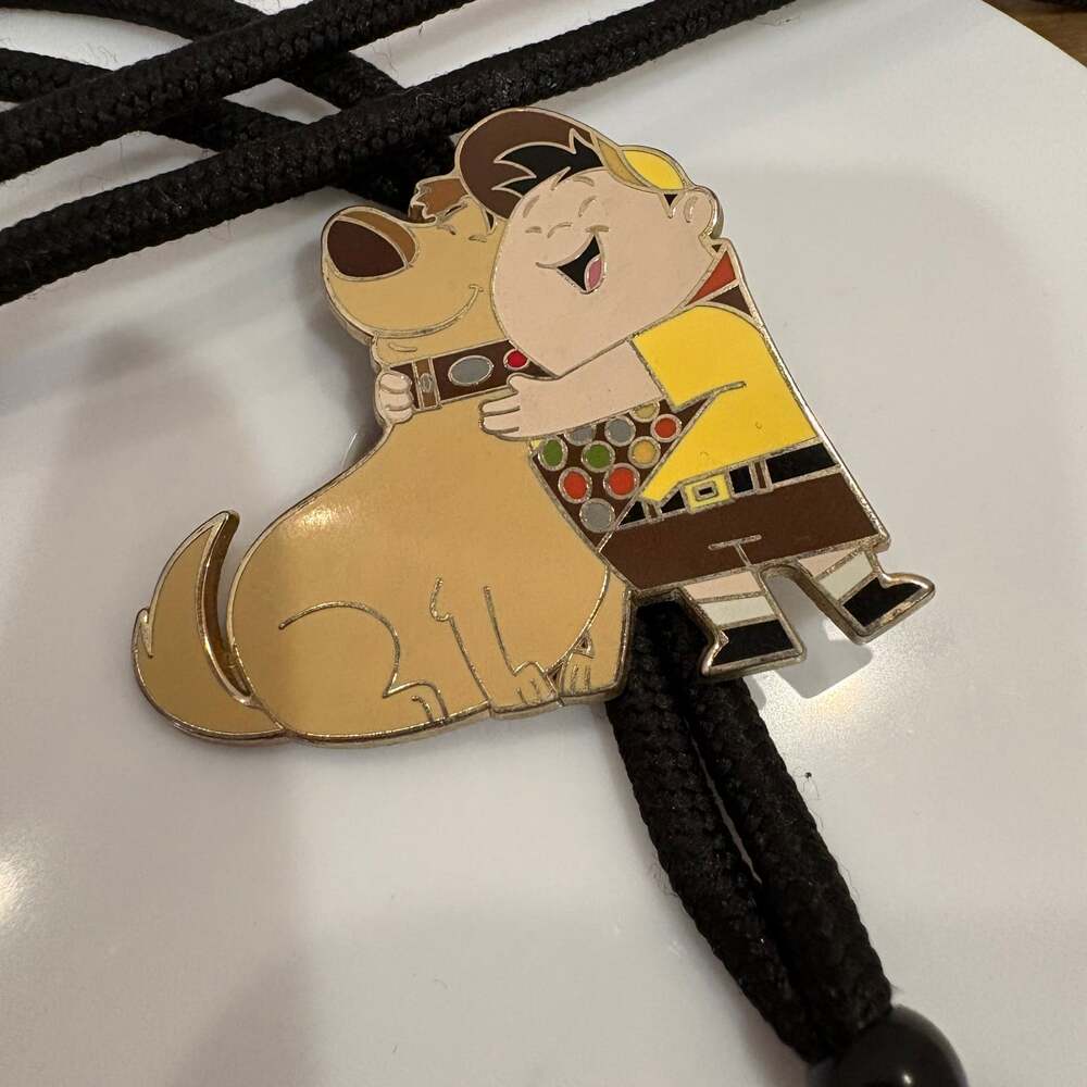 Disney Pixar UP Cast Member Exclusive Bolo Lanyard Dug & Russell